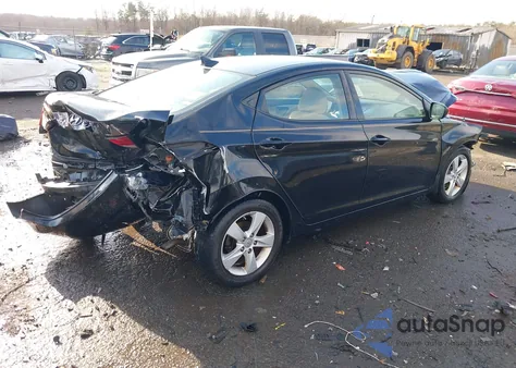 2013 Hyundai Elantra Gls from USA, damaged, VIN 5NPDH4AE6DH411178